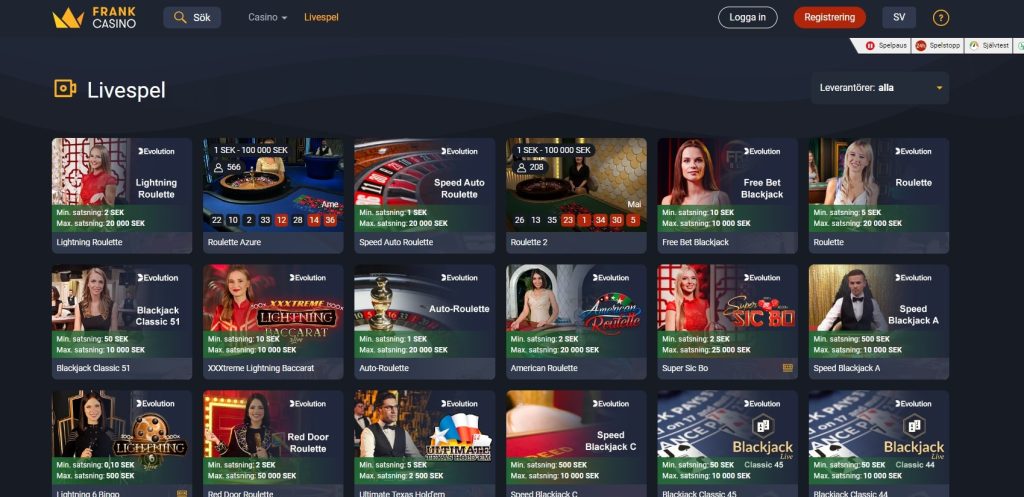 Livecasino